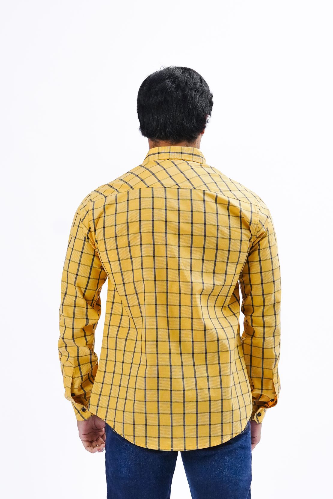 Check Pattern Causal Shirt