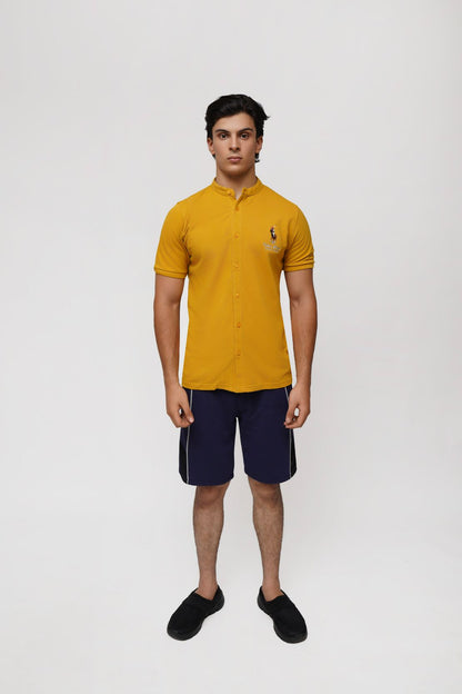 Men Graphic Polo