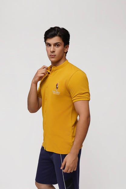 Men Graphic Polo