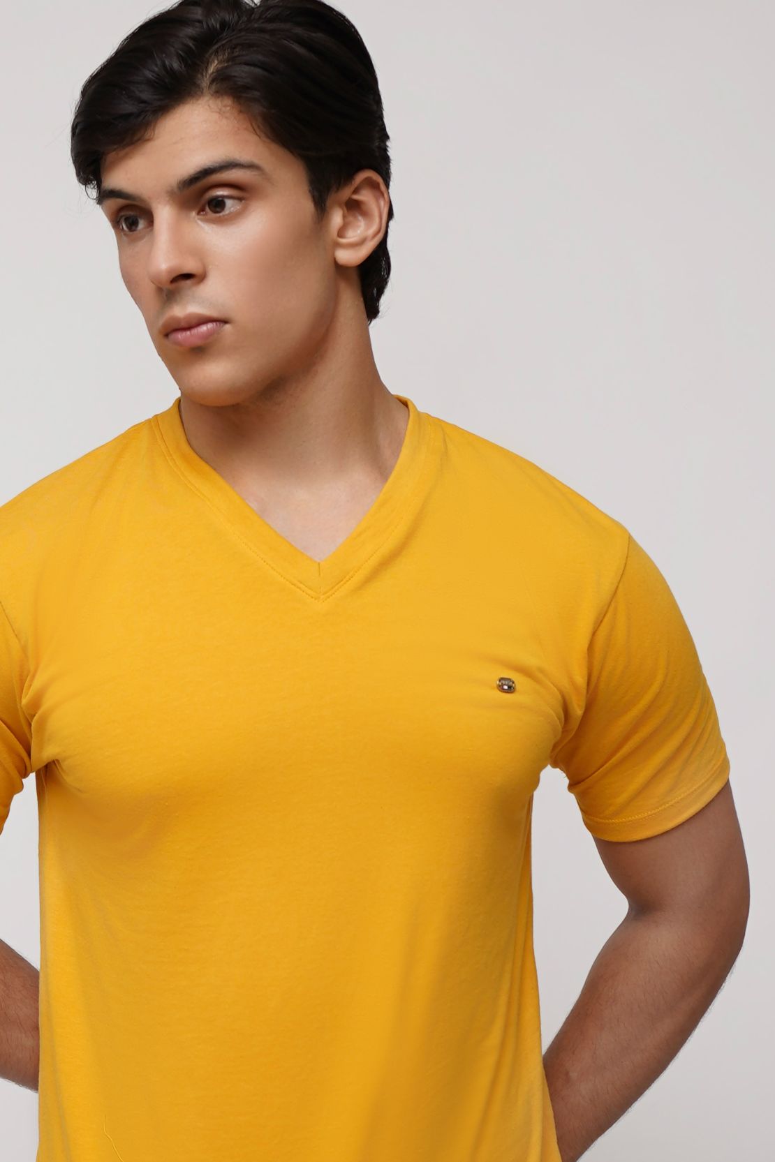 Men V Neck Style Tee