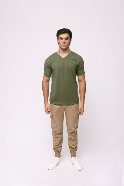 V-NECK TEE
