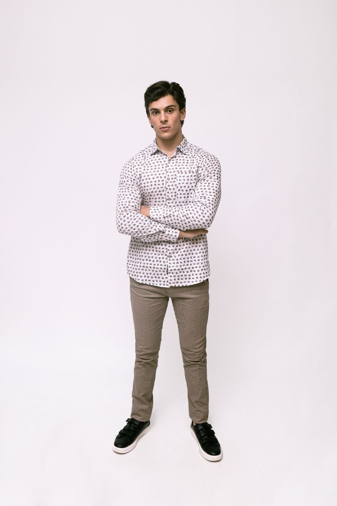 Men Button Down Casual Shirt