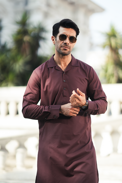 JOHNNY COLLAR SHALWAR KAMEEZ