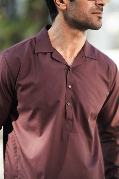 JOHNNY COLLAR SHALWAR KAMEEZ
