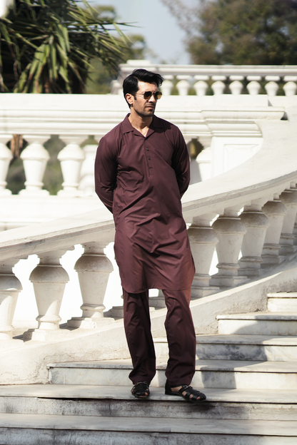JOHNNY COLLAR SHALWAR KAMEEZ