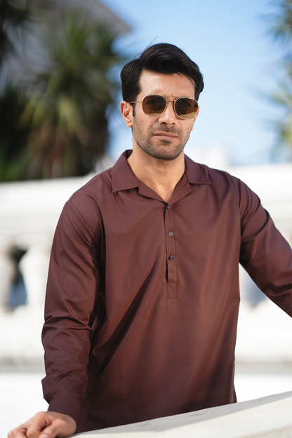 JOHNNY COLLAR SHALWAR KAMEEZ