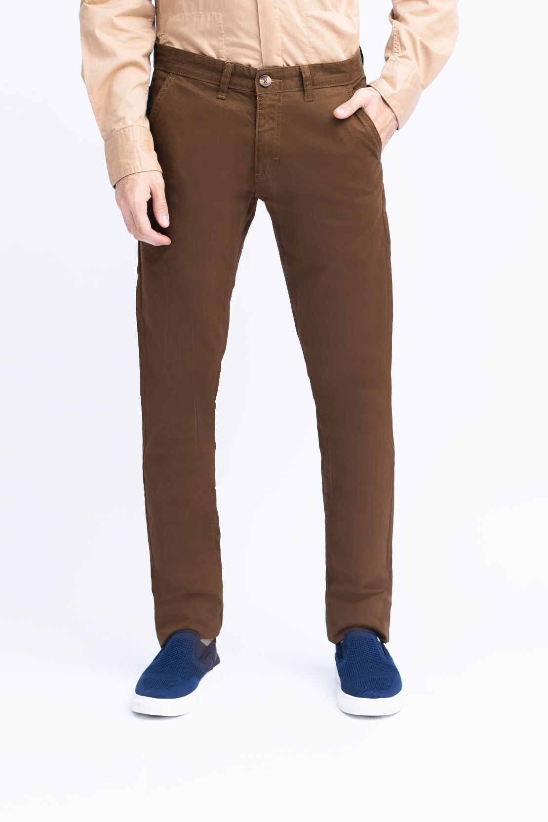 Men Slim Fit Casual Pant