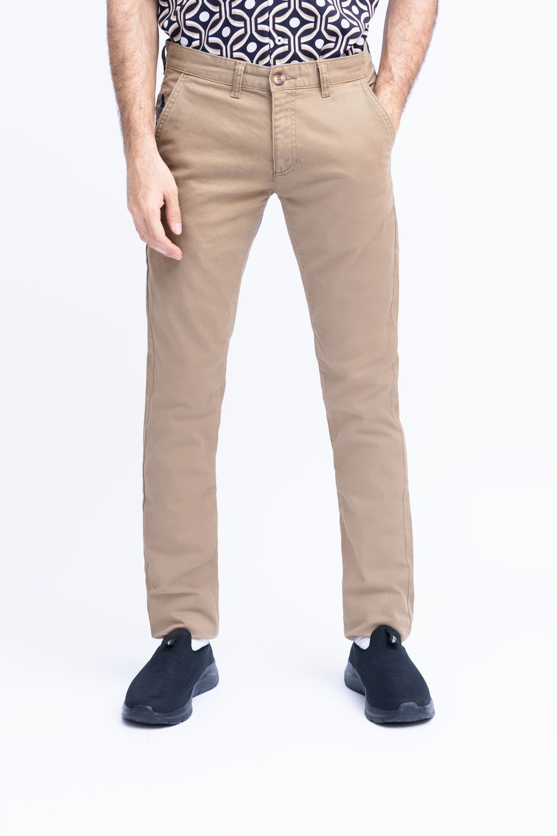 Men Slim Fit Casual Pant