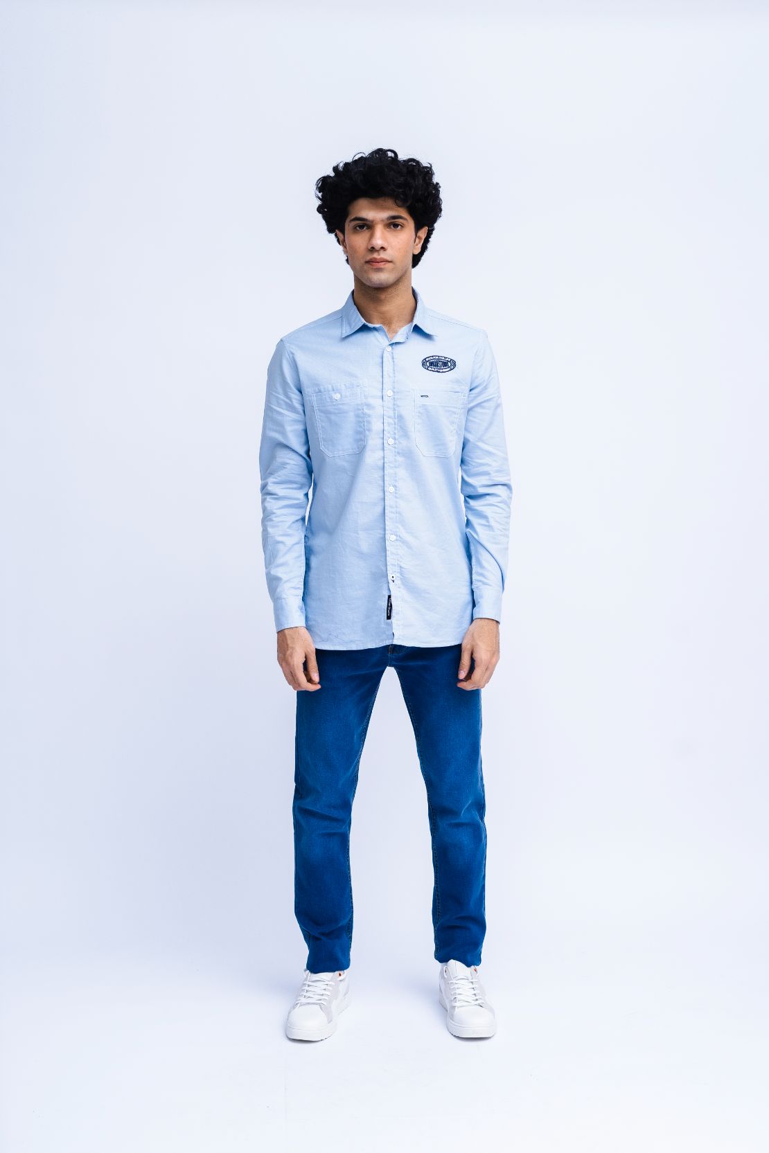 Men Button Down Casual Shirt