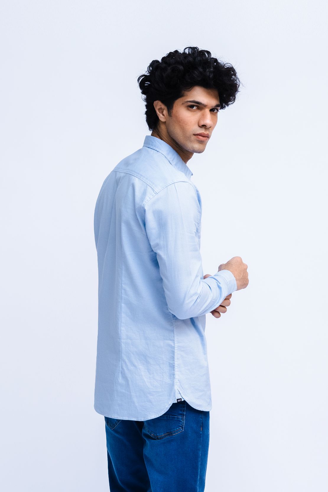 Men Button Down Casual Shirt