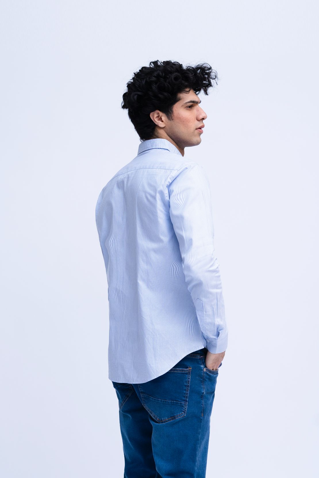 Stripe Pattern Casual Shirt