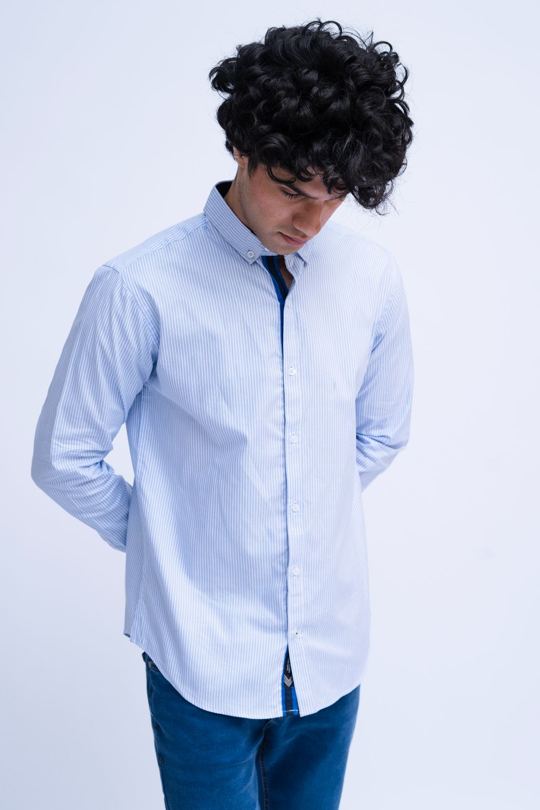 Stripe Pattern Casual Shirt