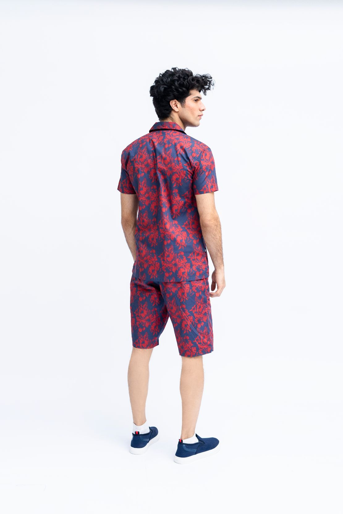 Men Abstract Printed Coord