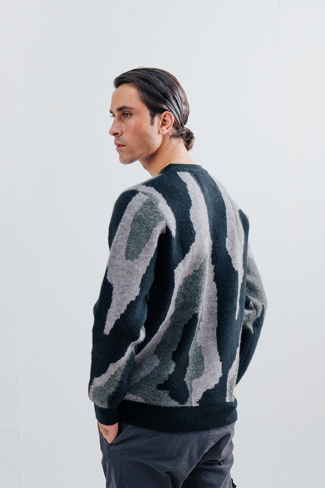 Men Graphic Sweater