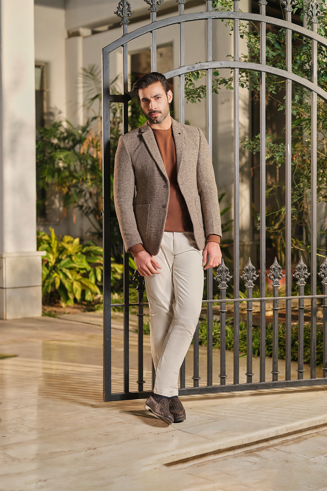 Wool-Blend Coat