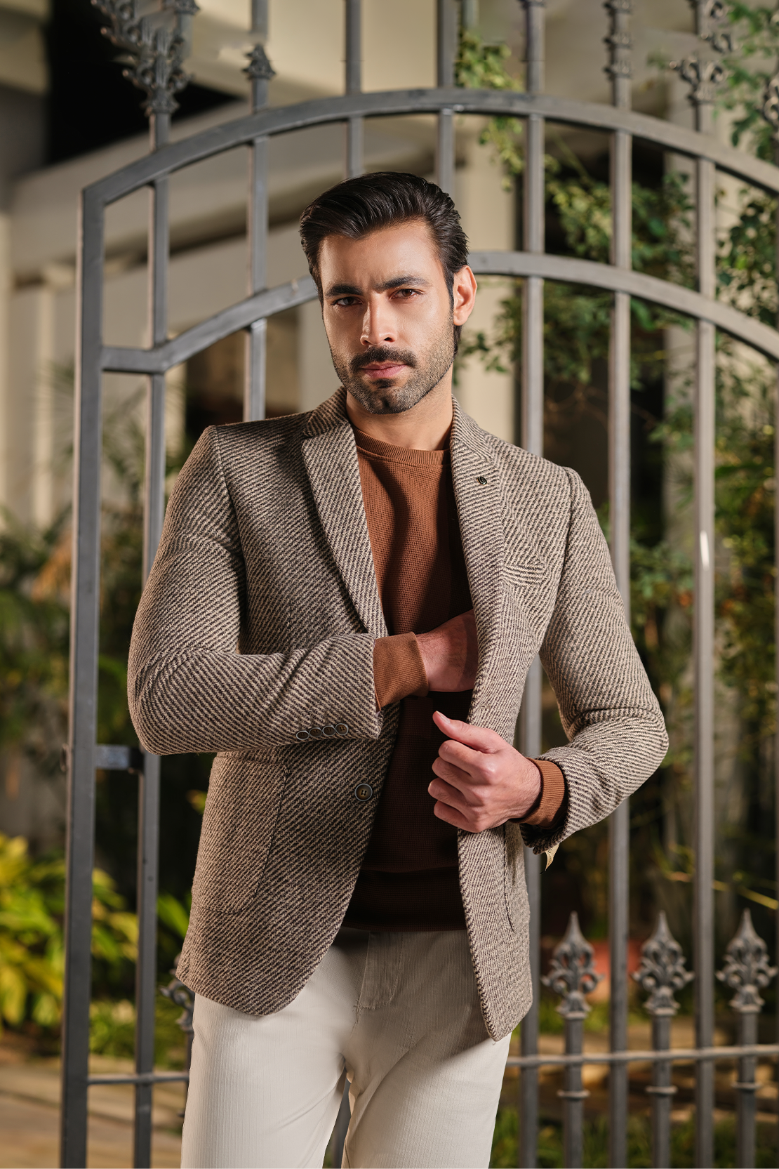 Wool-Blend Coat