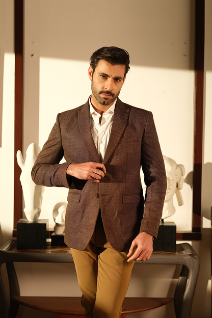 Tailored Textured Blazer
