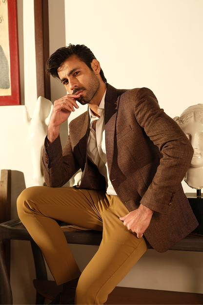 Tailored Textured Blazer