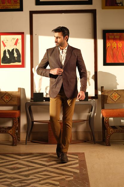 Tailored Textured Blazer
