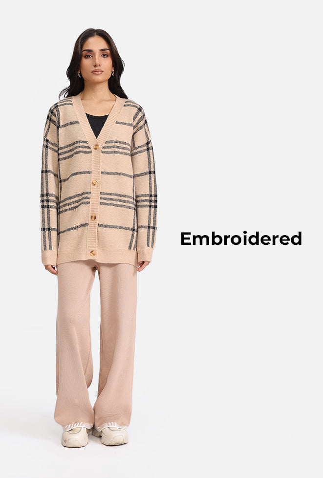 WOMEN EMBROIDERED SWEATER 