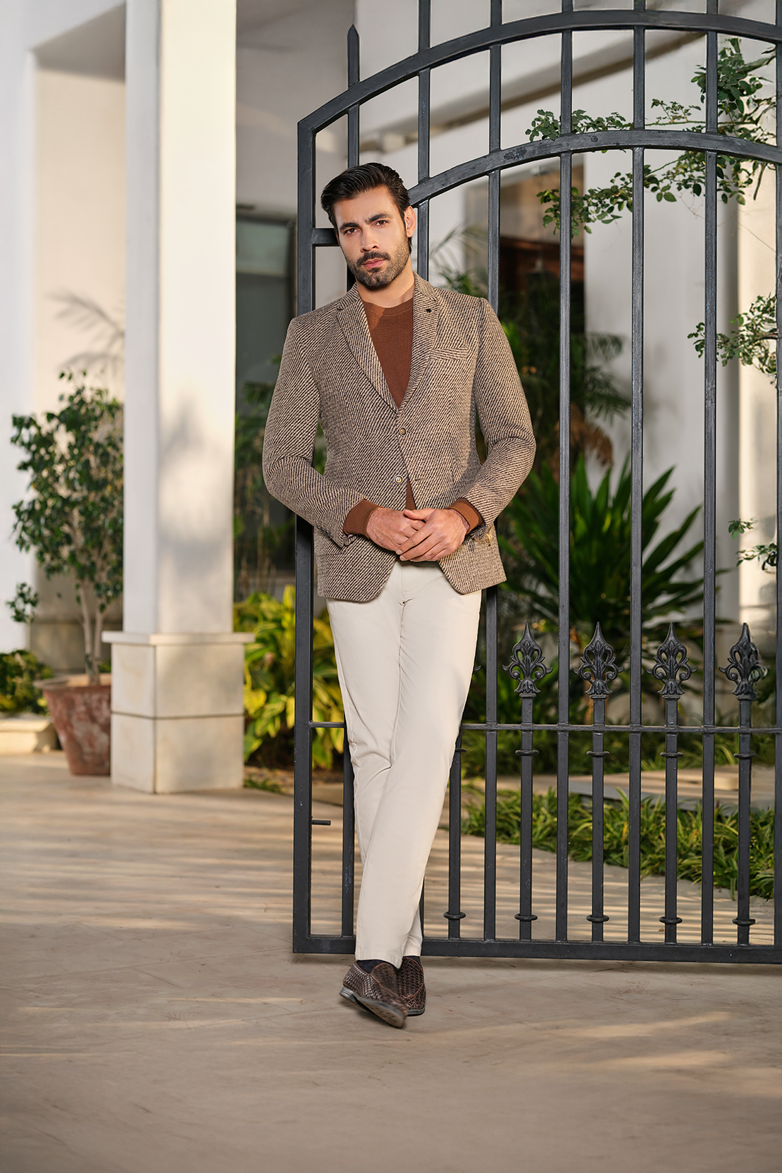Wool-Blend Coat