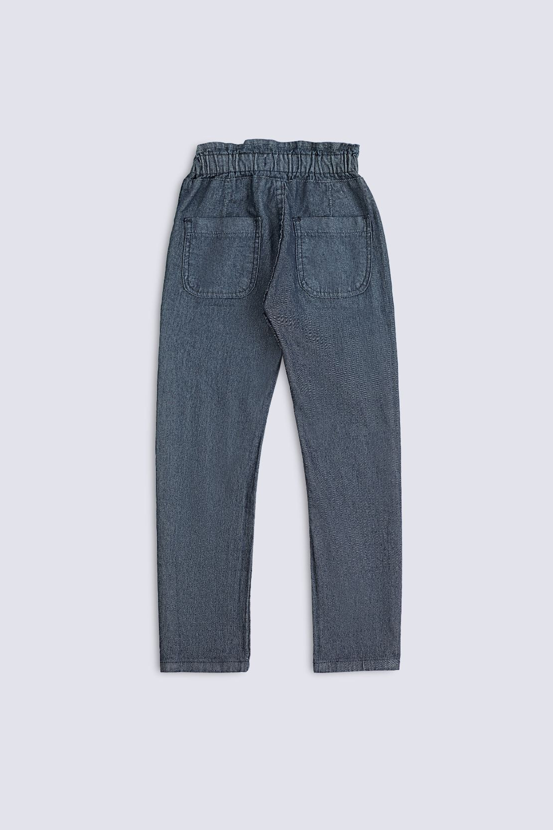 D Blue Casual Pant