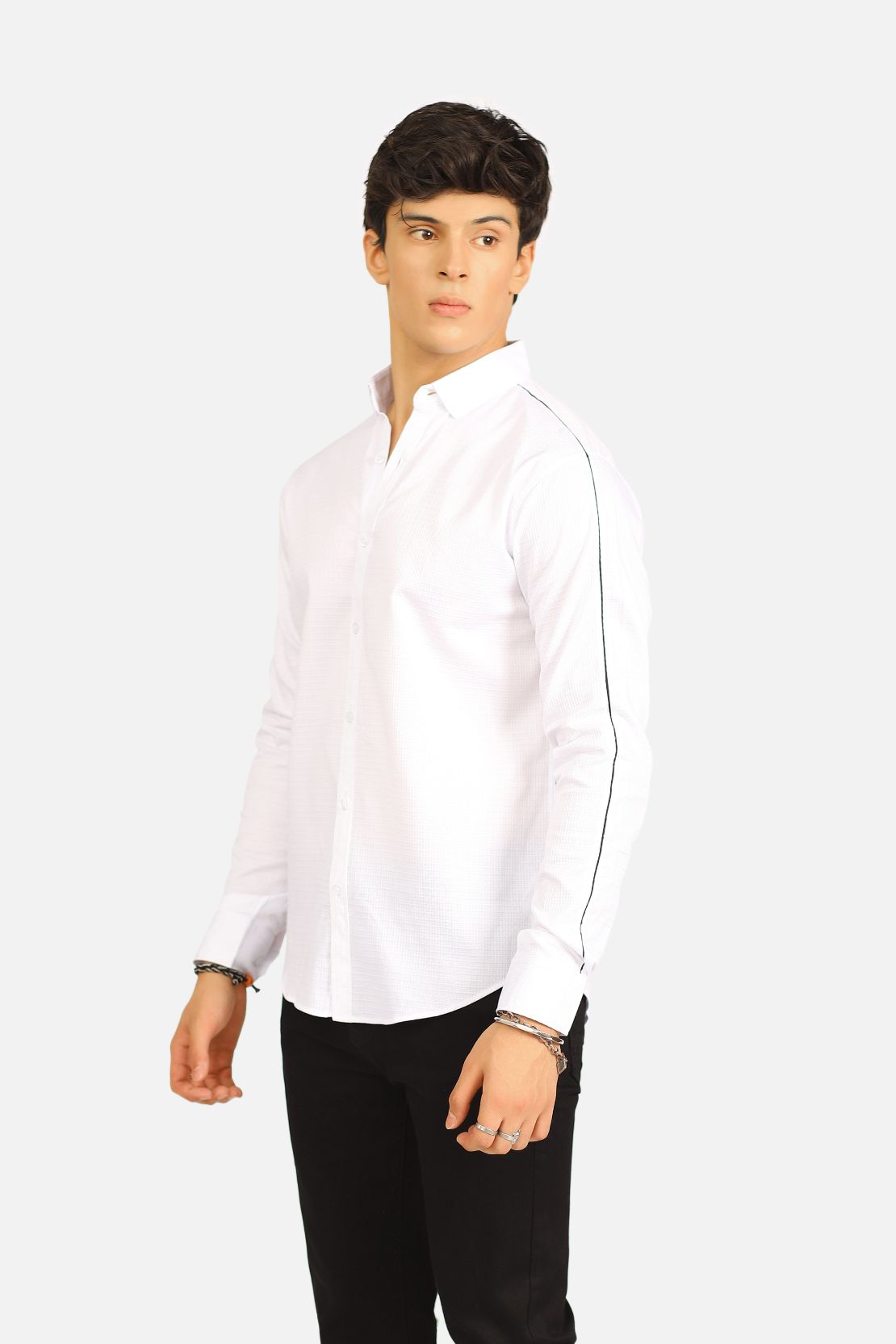 Slim Fit Button Down Casual Shirt