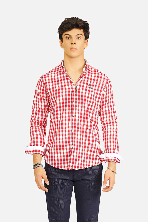 Button Down Check Shirt