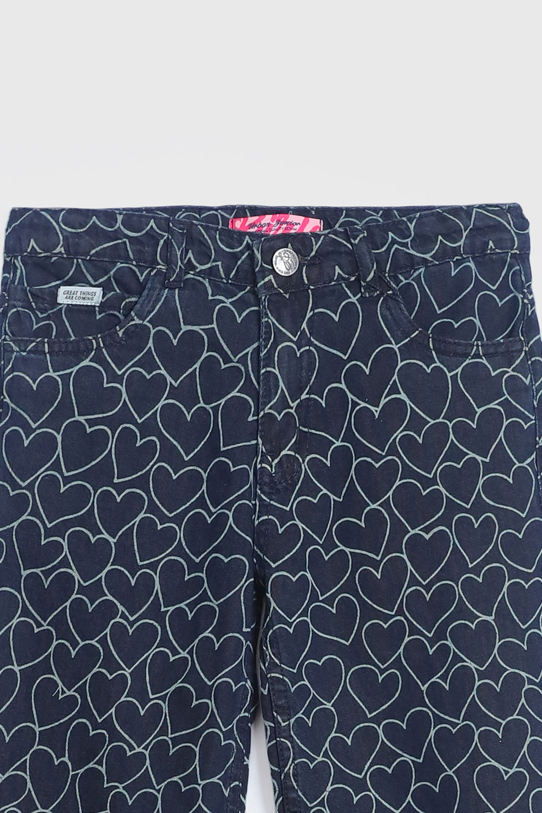WIDE-LEG GIRLS JEANS