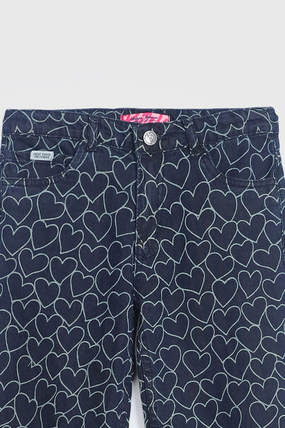 WIDE-LEG GIRLS JEANS