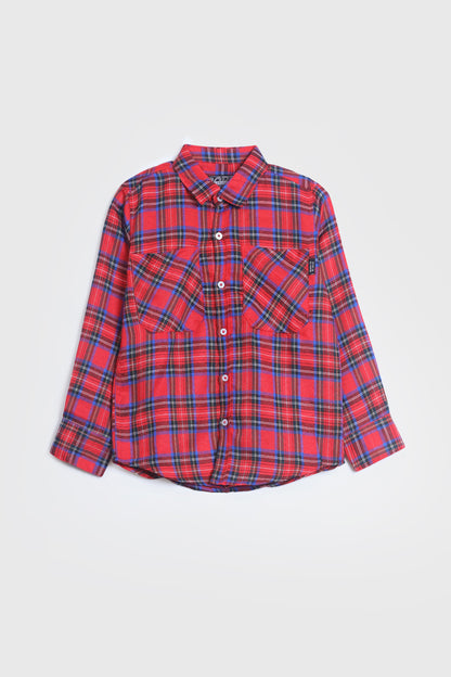 PLAID CASUAL SHIRT
