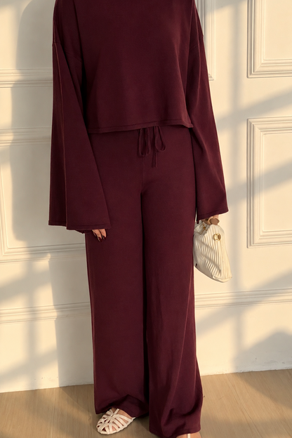 LADIES COORD SET SWEATER