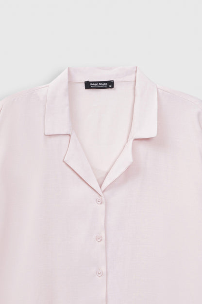 Co-ord set Lapel Shirt
