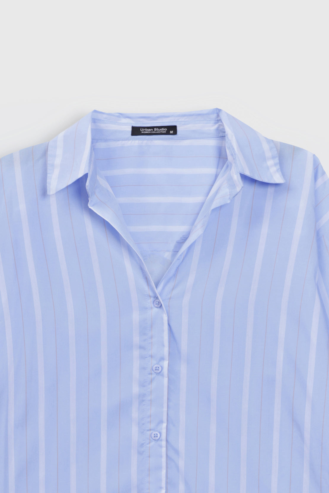 Striped Button-Down Shirt