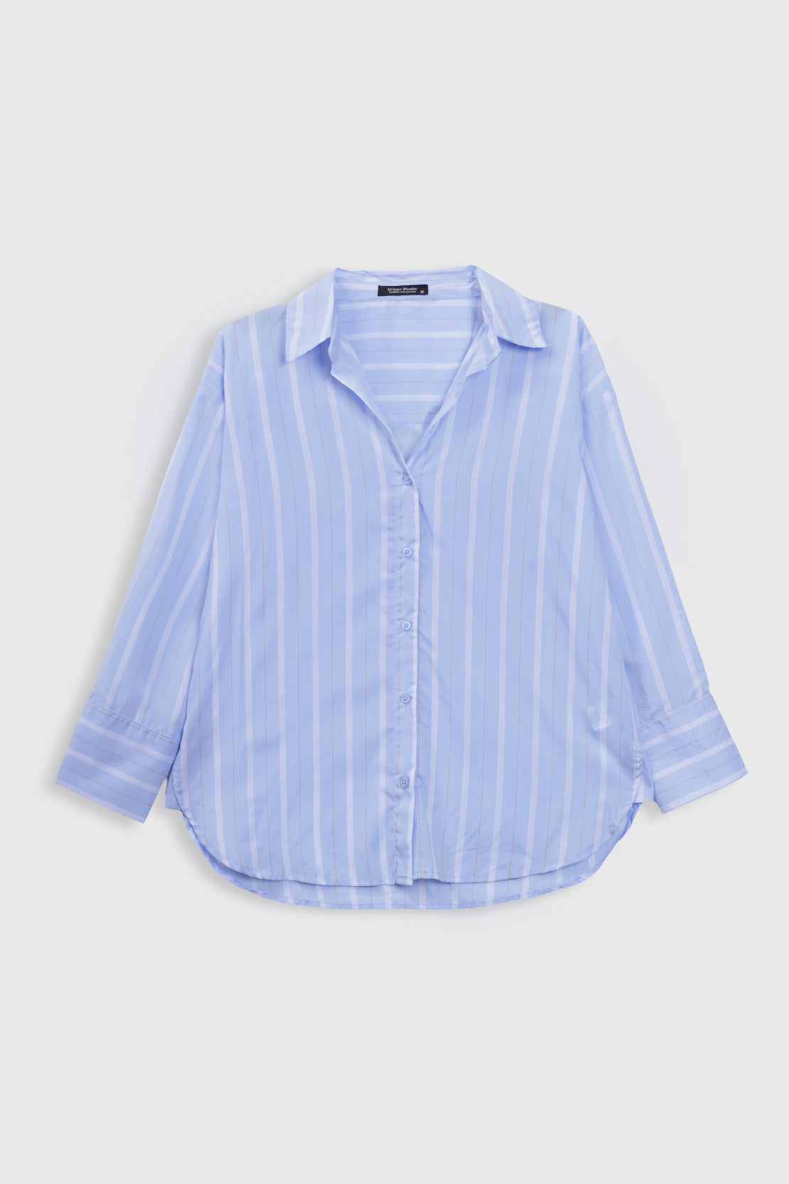 Striped Button-Down Shirt