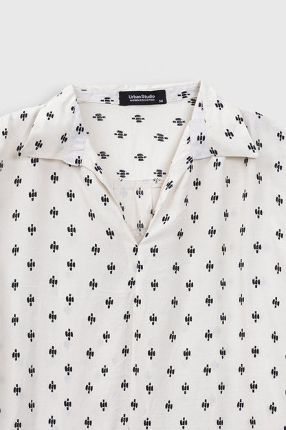 Co-ord set Printed Top