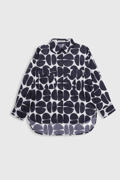Co-ord set Printed Shirt