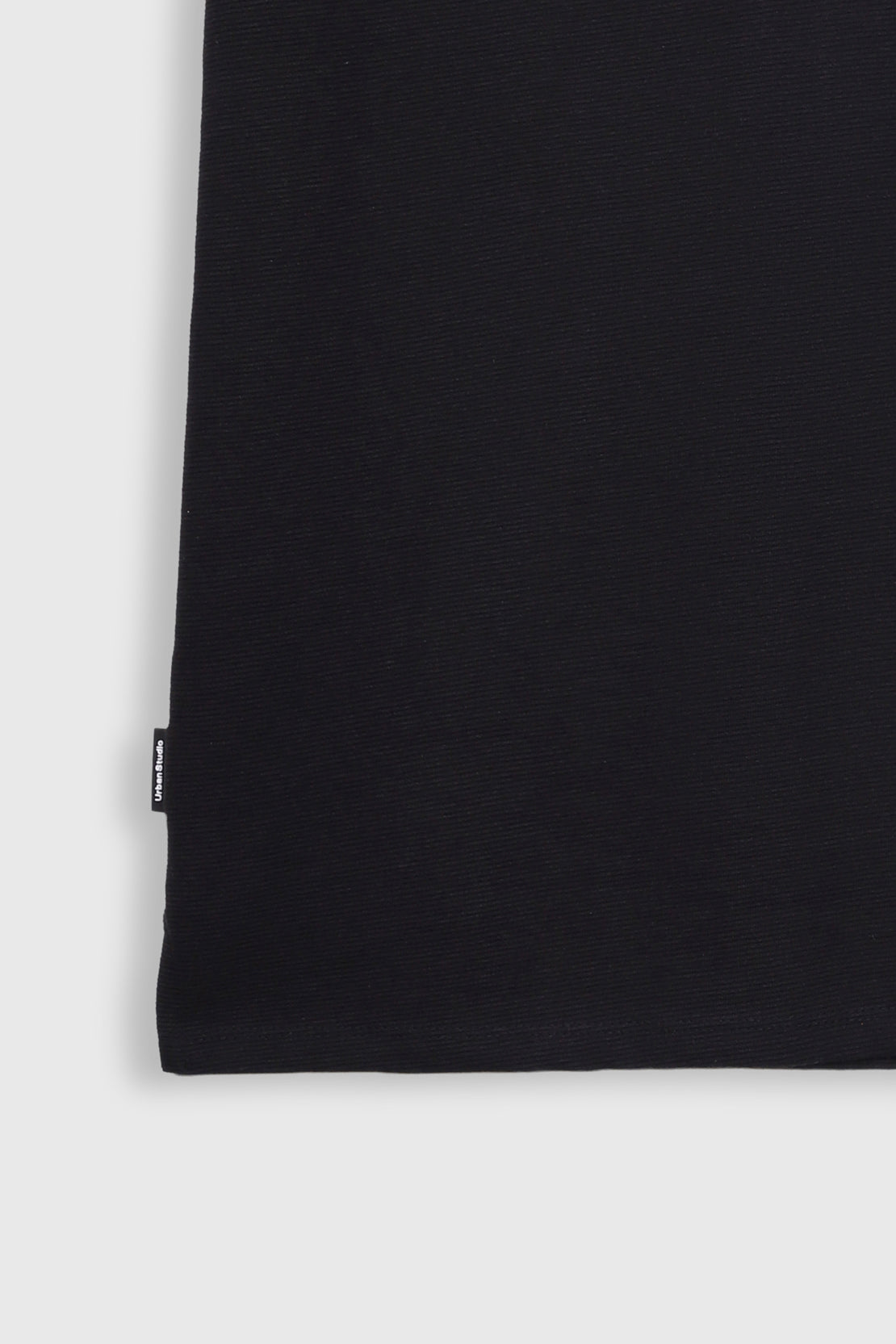 Textured polo shirt