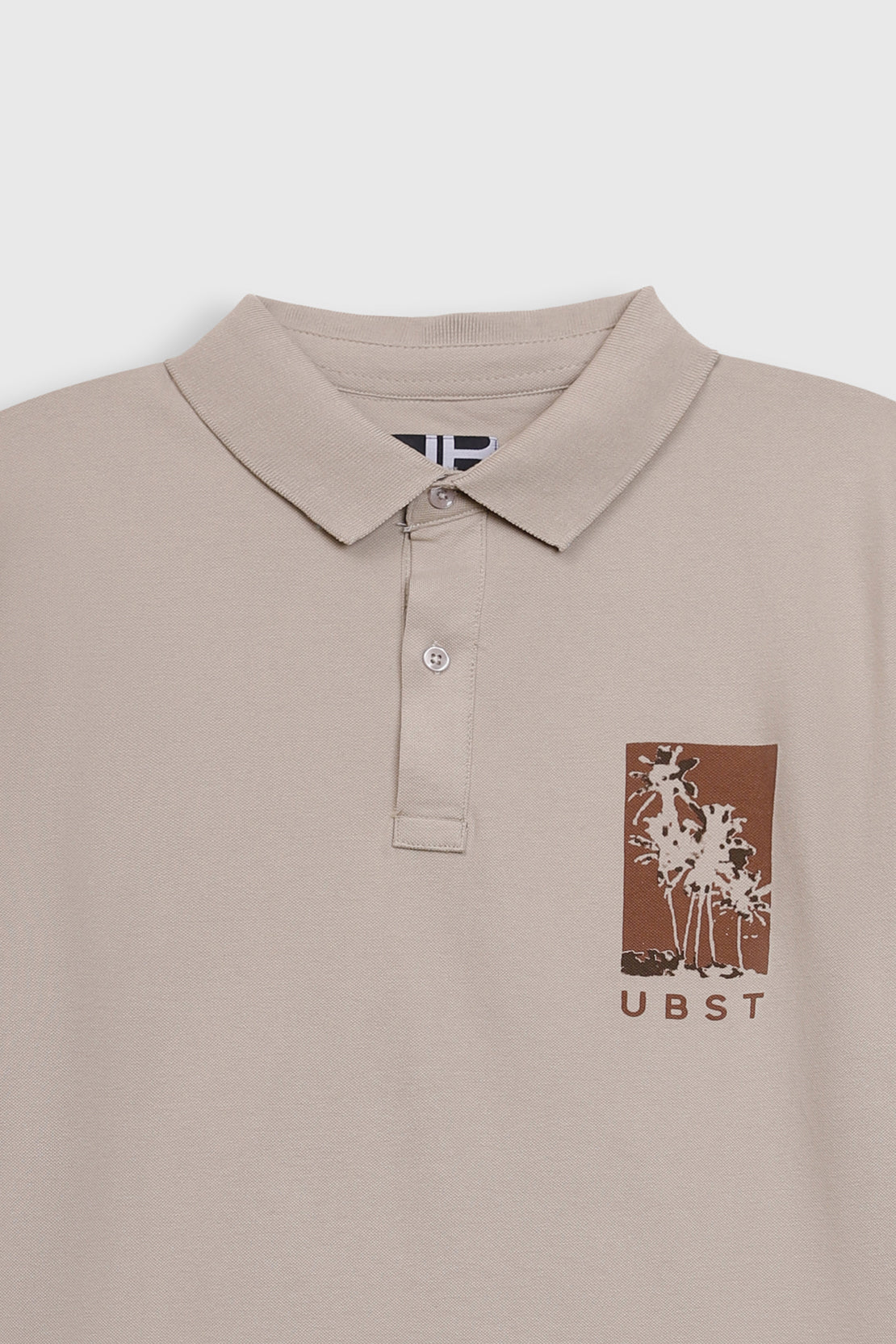 Pique polo shirt