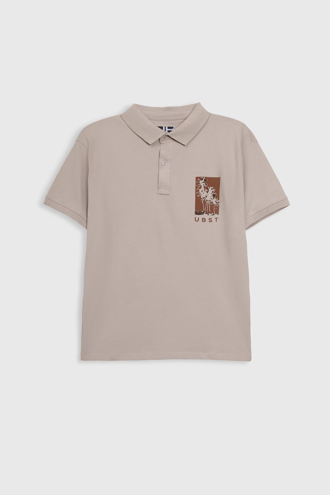 Pique polo shirt