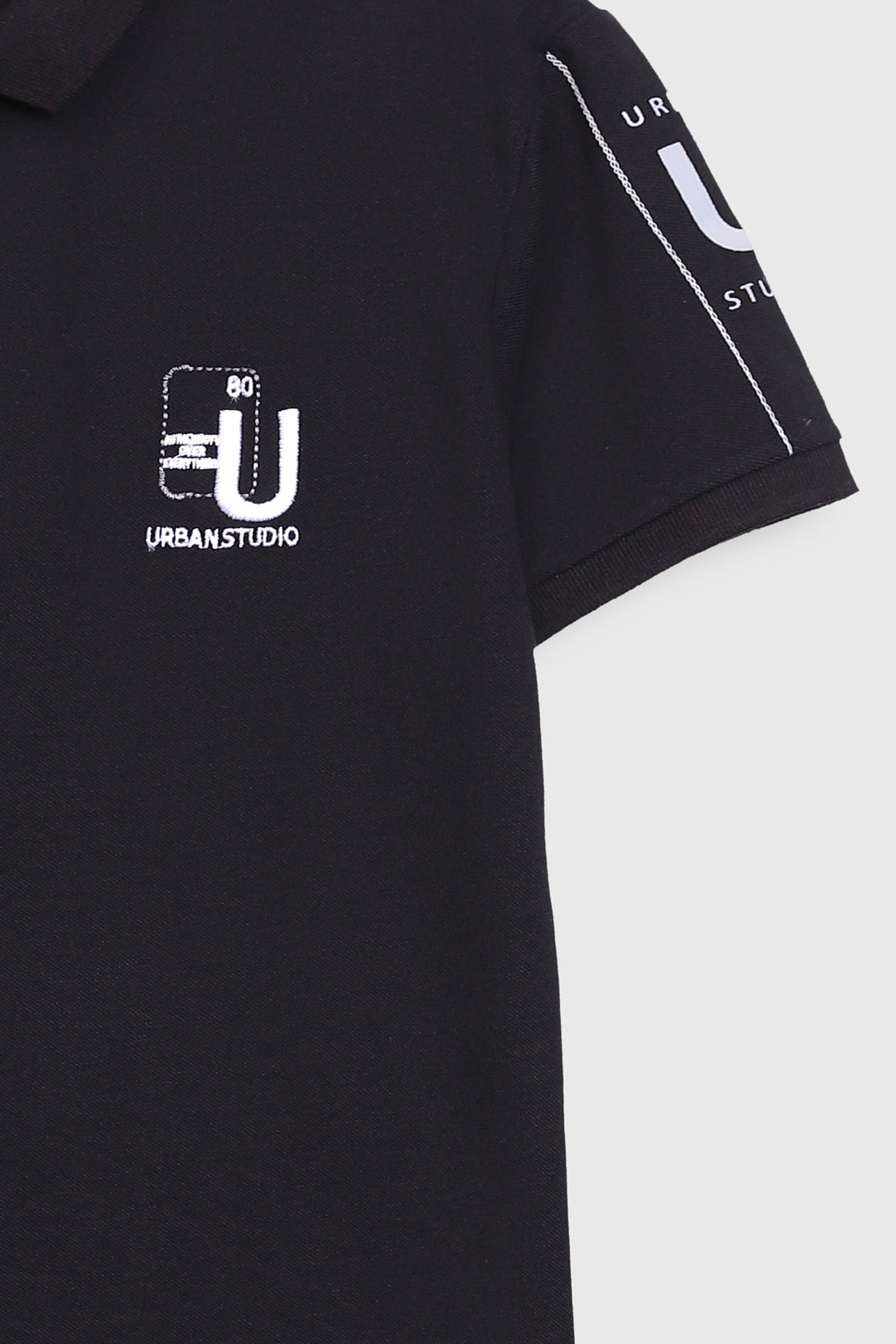 Pique polo shirt