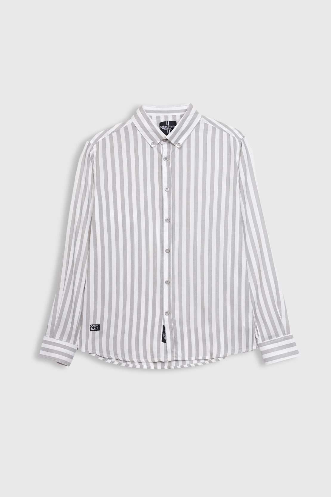 Striped Button-down shirt