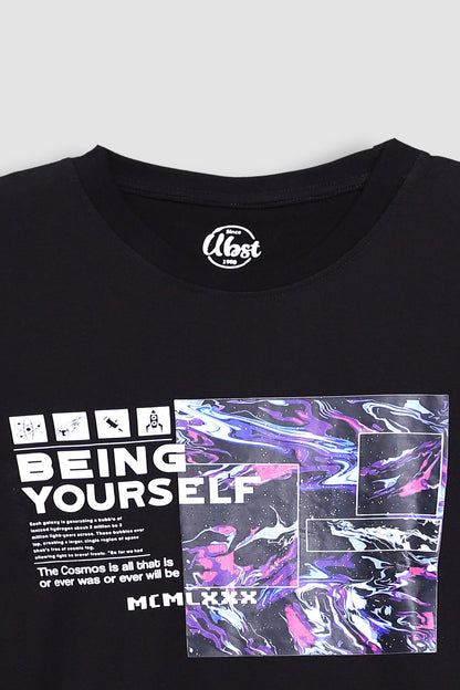 Slogan Print T-shirt