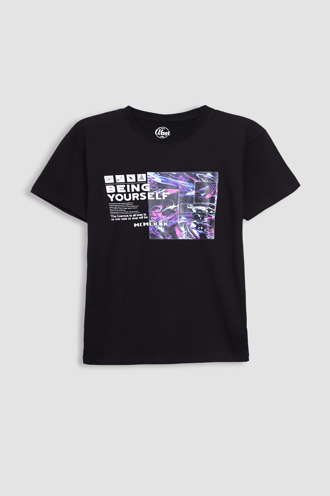 Slogan Print T-shirt