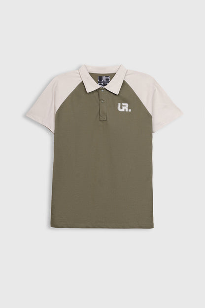 Pique polo shirt