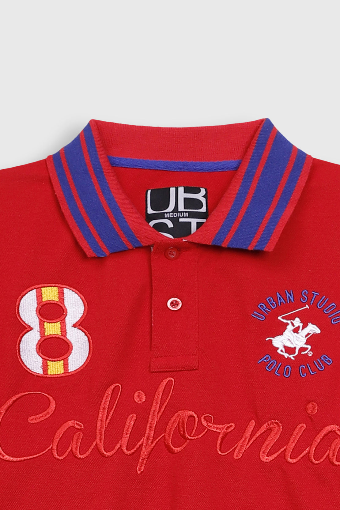 Pique polo shirt