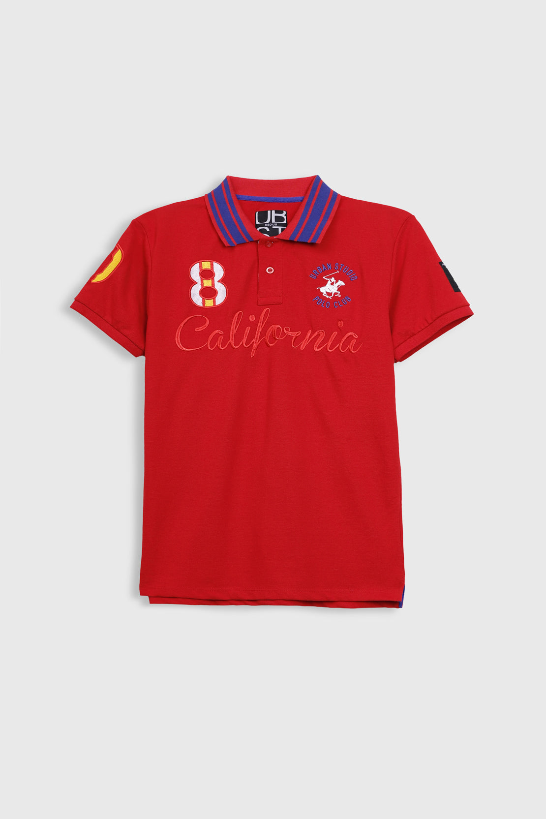 Pique polo shirt