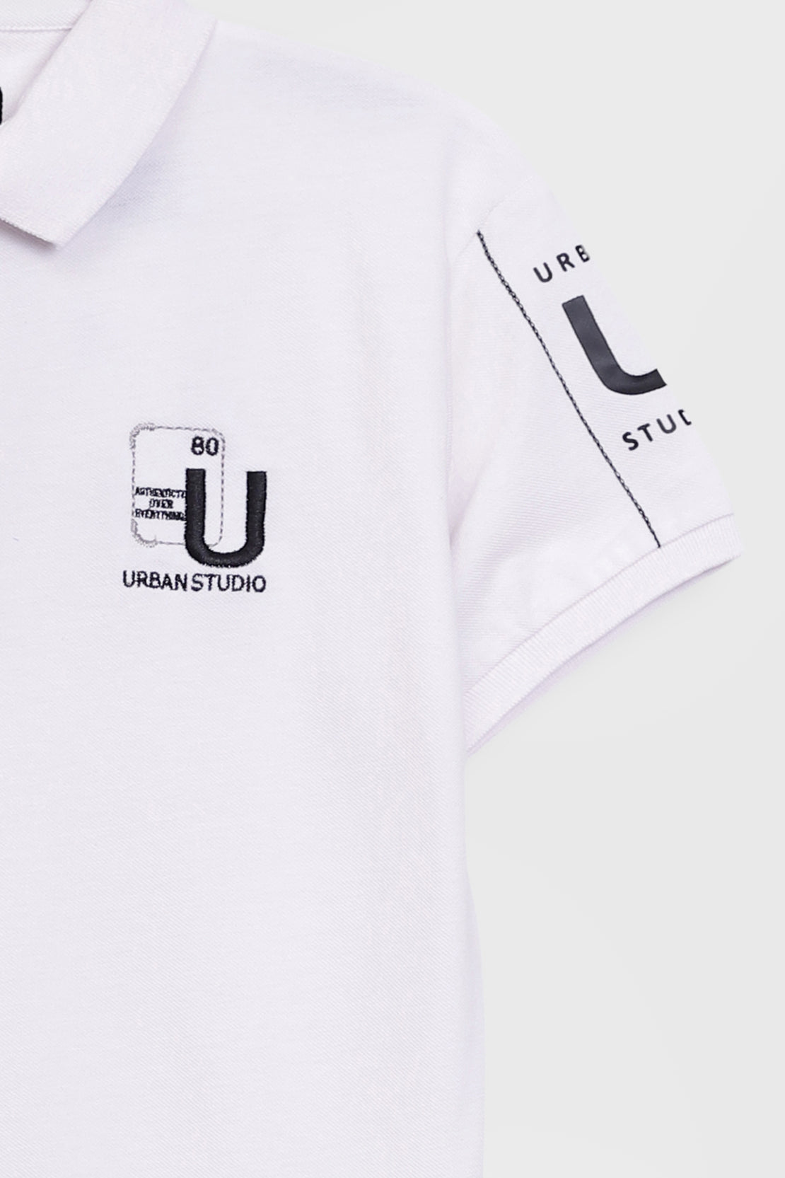 Pique polo shirt