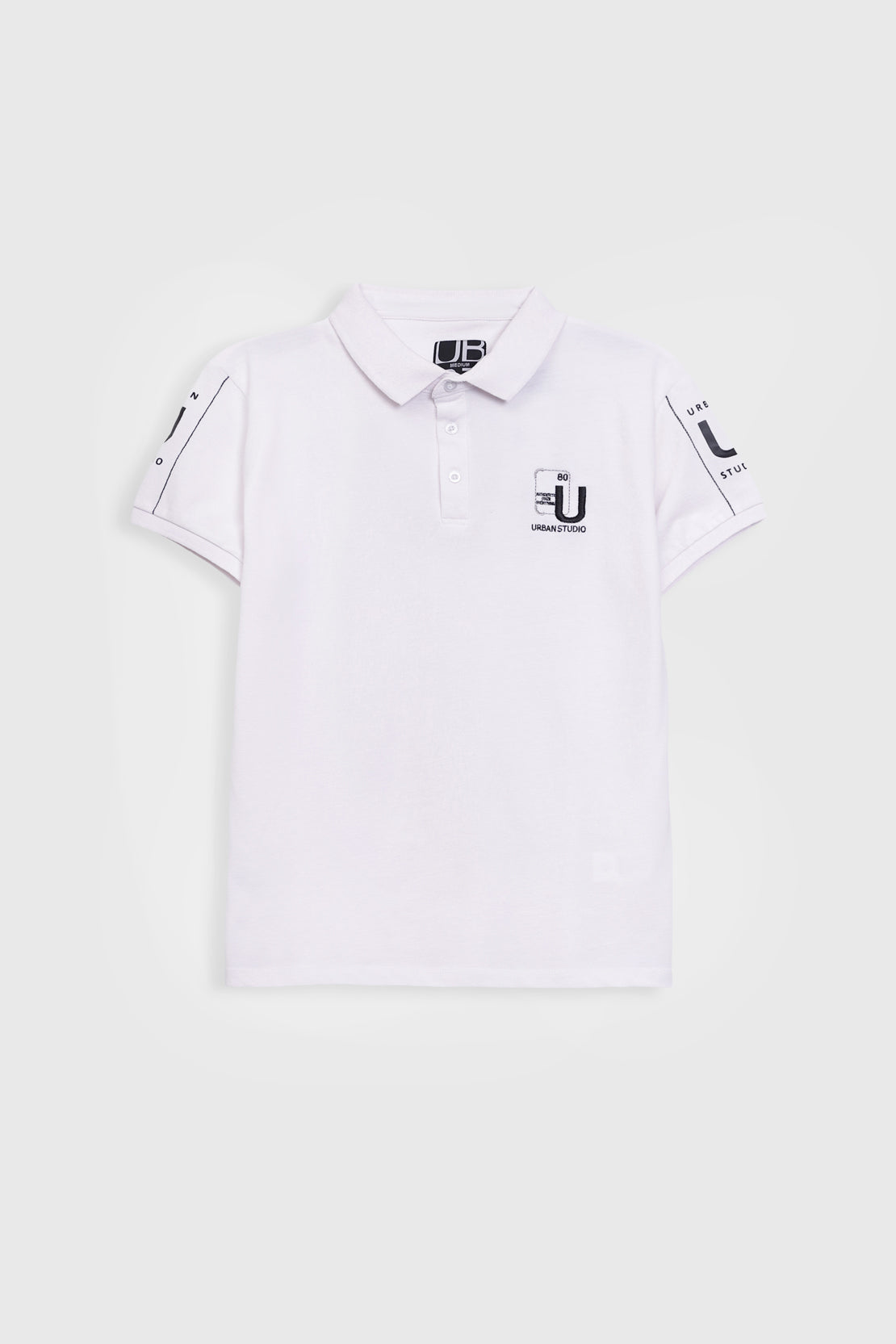 Pique polo shirt