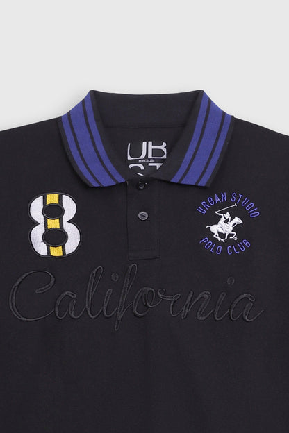 Pique polo shirt